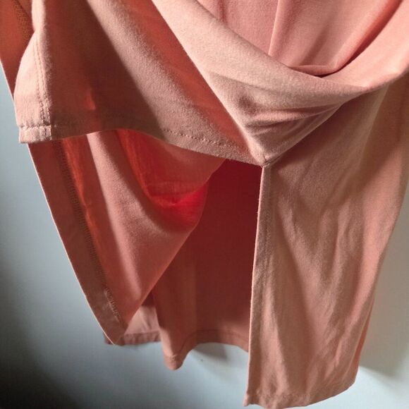 EUC RAE MODE V NECK CUFFED SHORT SLEEVES LOOSE FITTING LONG LINE TEE SIZE SMALL - Picture 12 of 16